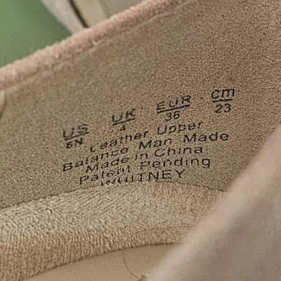 Naturalizer Suede Heel Size 6N - Picture 6 of 7